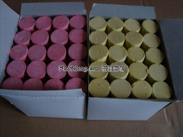 【20支装】 木材粗粉笔 智恒粉笔 彩色粉笔